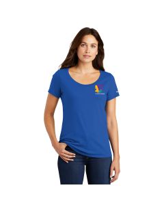 Nike - Ladies Core Cotton Scoop Neck Tee