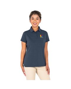 Charles River - Women's Heathered Eco-logic Stretch Polo