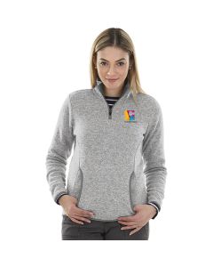 Charles River - Women's Heathered Fleece Pullover