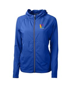 Cutter & Buck - Women's Adapt Eco Knit Hybrid Recycled Full-Zip Jacket