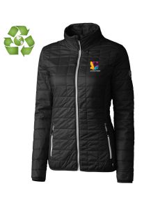 Cutter & Buck - Women's Rainier PrimaLoft Eco Insulated Full-Zip Puffer Jacket
