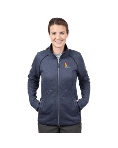 Cutter & Buck Women's Mainsail Sweater-Knit Full-Zip Jacket