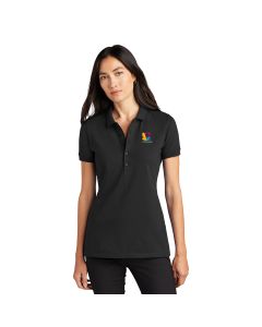 MERCER+METTLE Women's Stretch Heavyweight Pique Polo