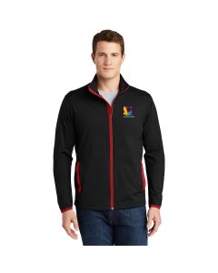 Sport-Tek - Sport-Wick Stretch Contrast Full-Zip Jacket