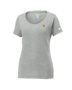 Nike - Ladies Core Cotton Scoop Neck Tee